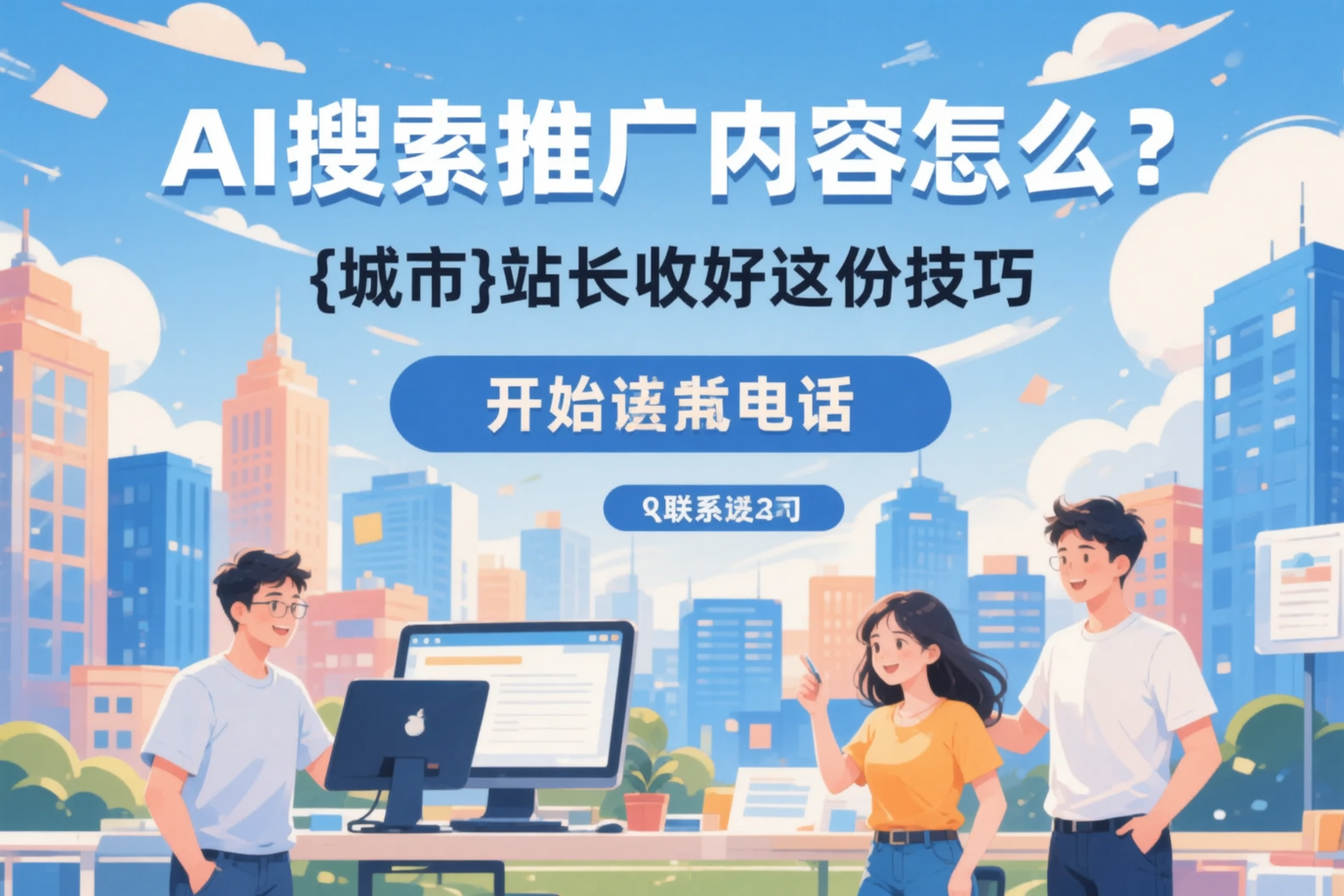 AI搜索推广内容怎么写?鹰潭站长收好这份技巧