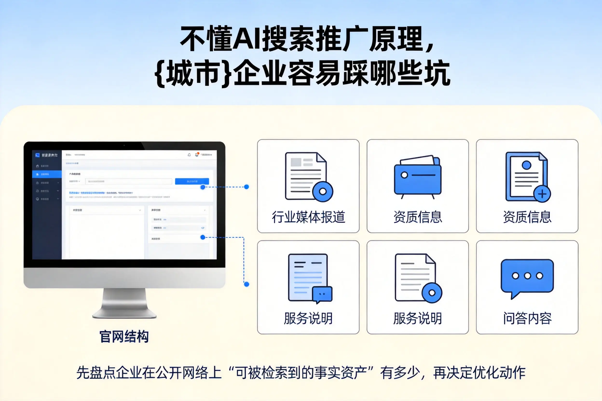 不懂AI搜索推广原理,鹰潭企业容易踩哪些坑