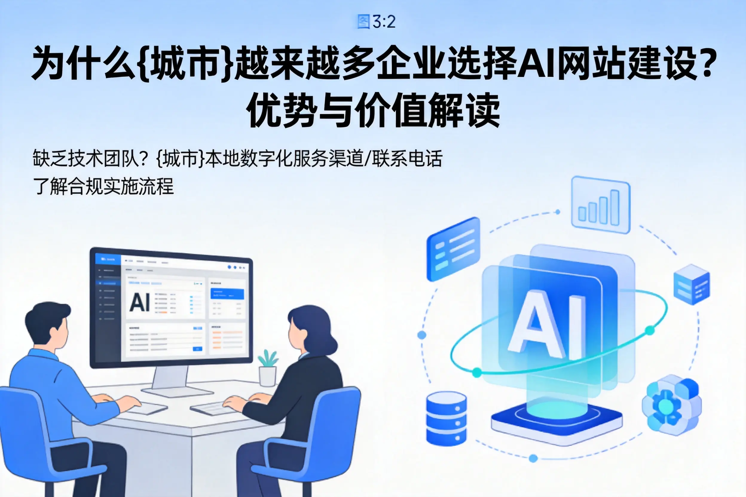 为什么鹰潭越来越多企业选择AI网站建设?优势与价值解读