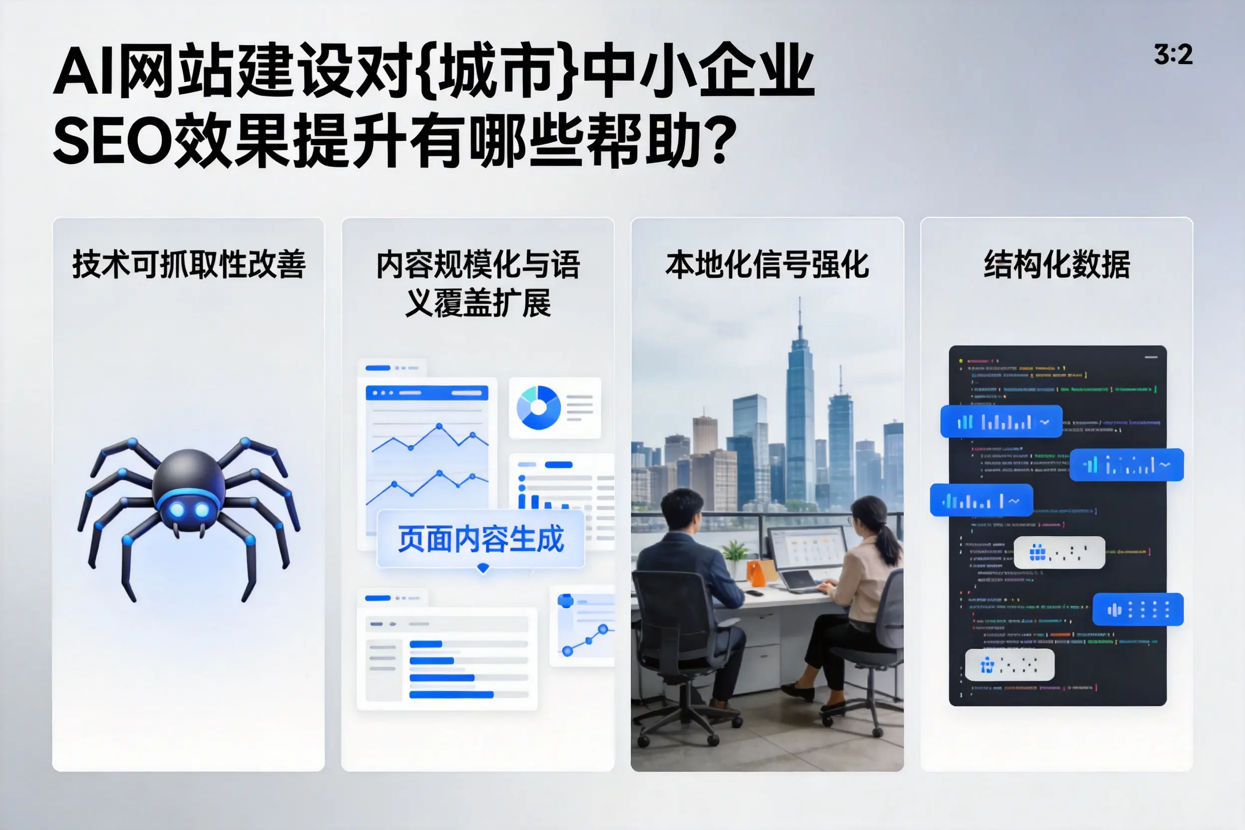AI网站建设对鹰潭中小企业SEO效果提升有哪些帮助?