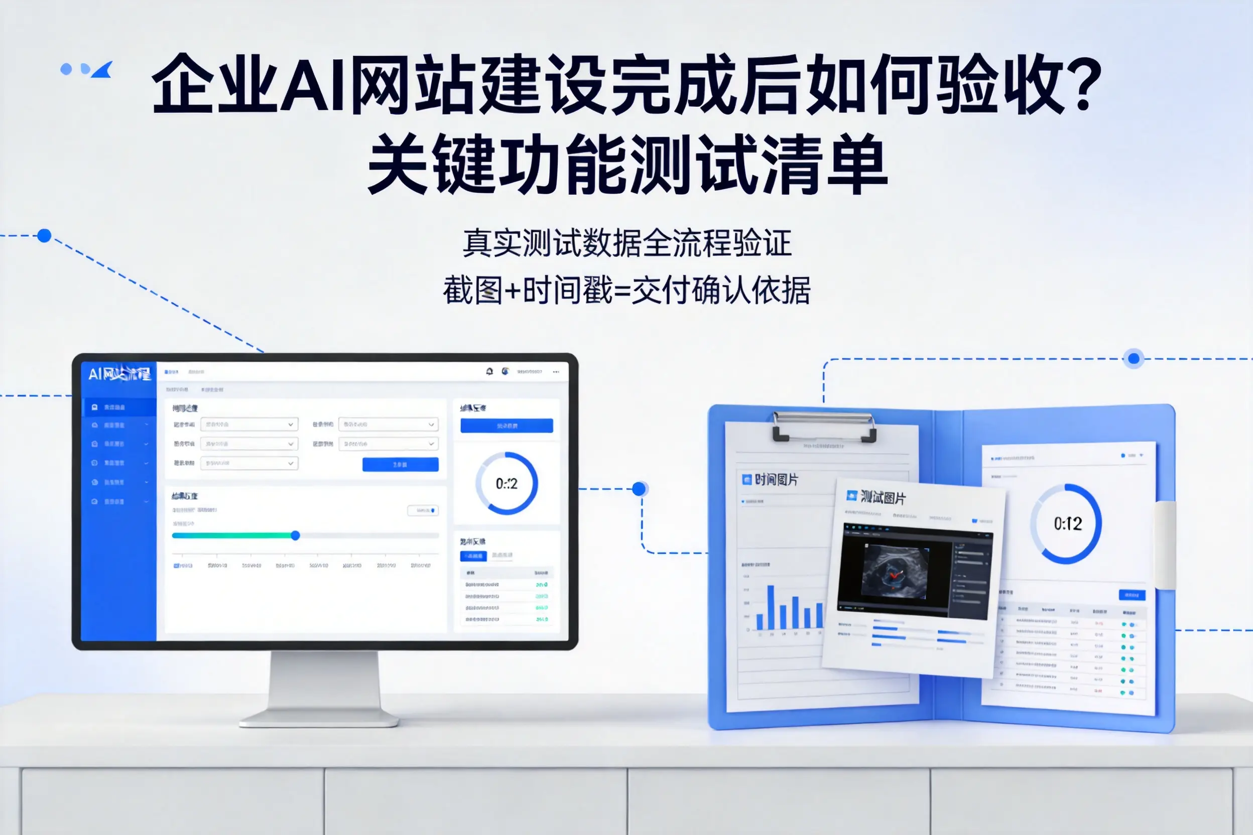 鹰潭企业AI网站建设完成后如何验收?关键功能测试清单