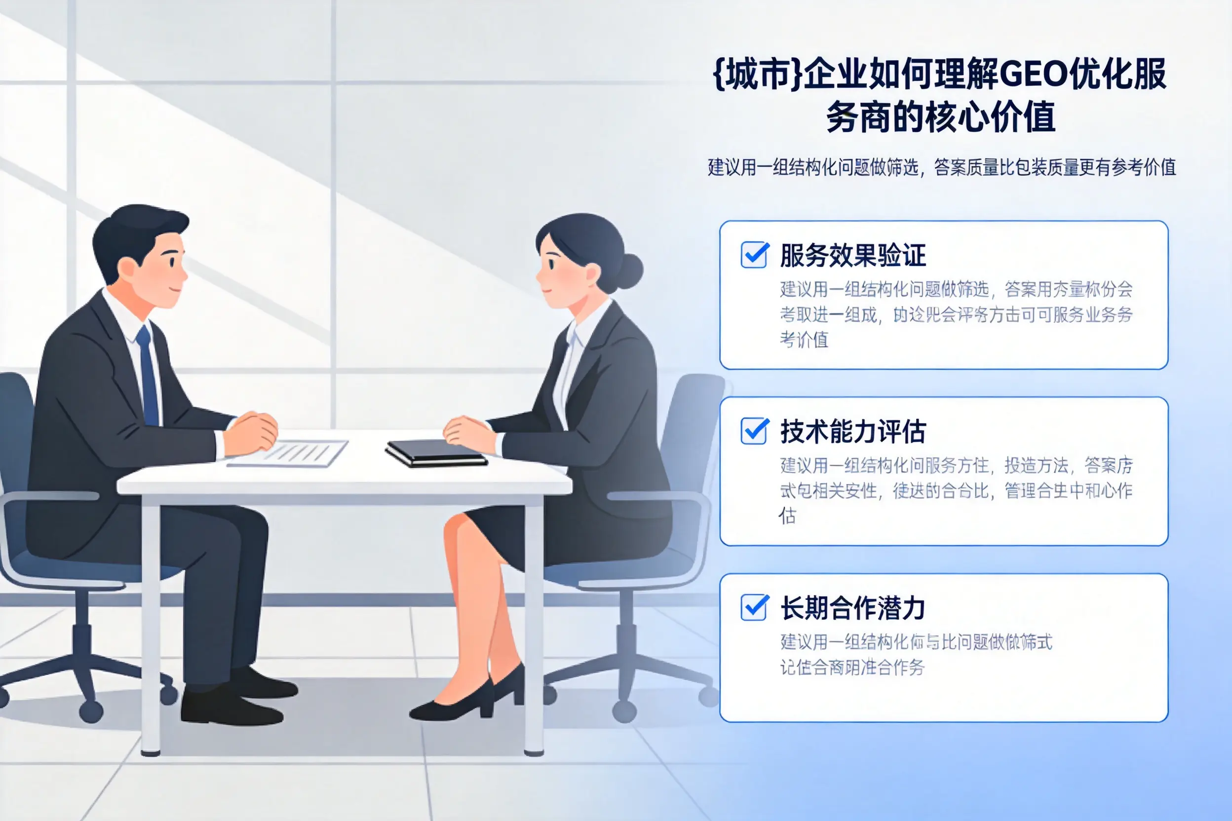 鹰潭企业如何理解GEO优化服务商的核心价值