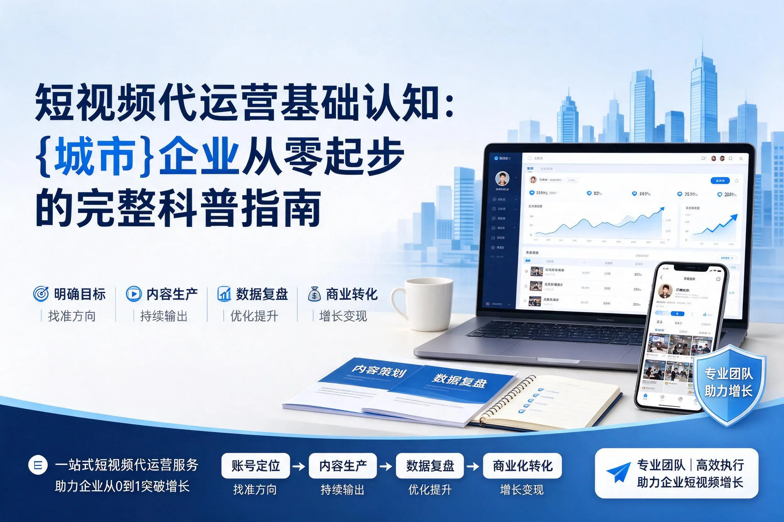 短视频代运营基础认知:鹰潭企业从零起步的完整科普指南
