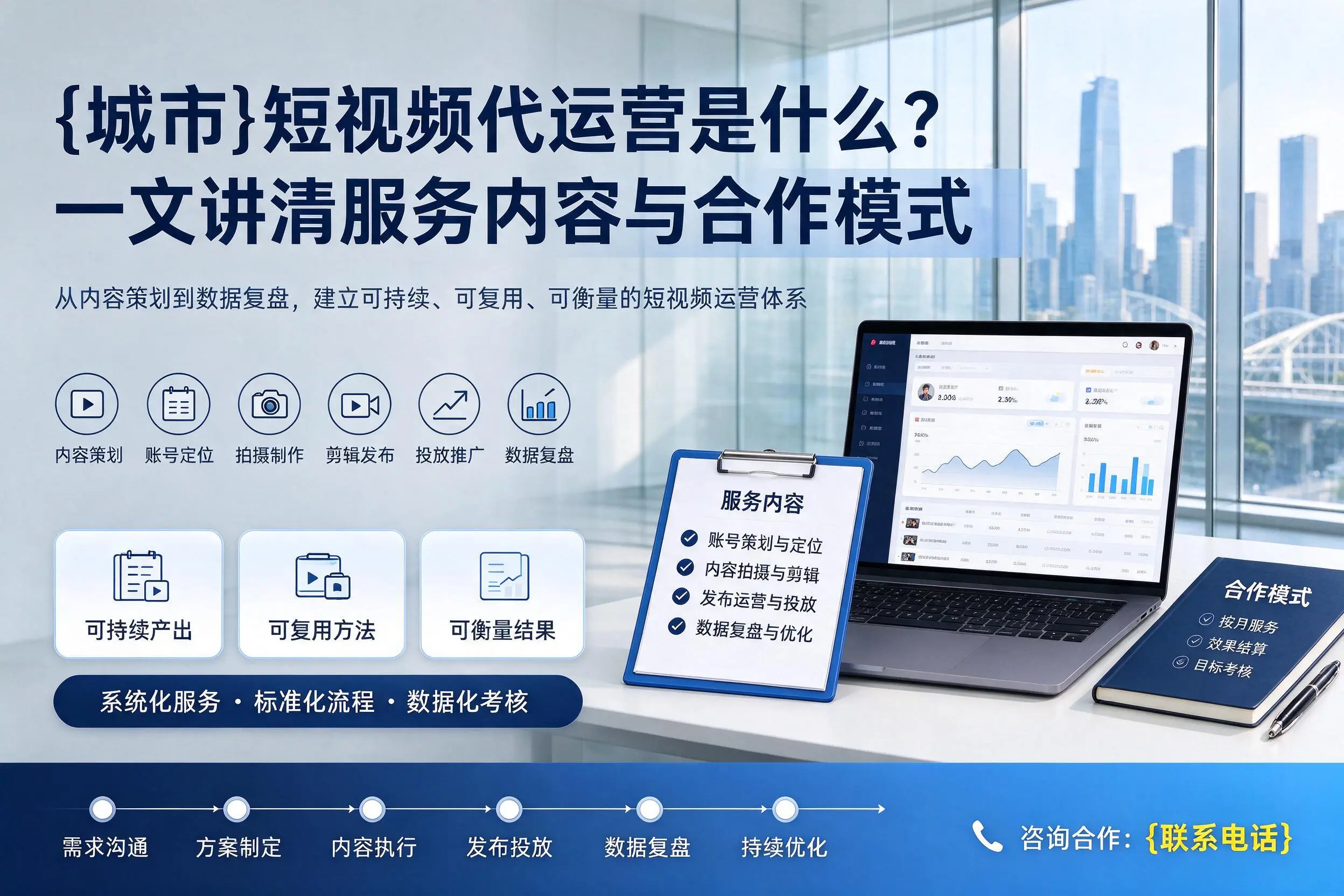 鹰潭短视频代运营是什么?一文讲清服务内容与合作模式