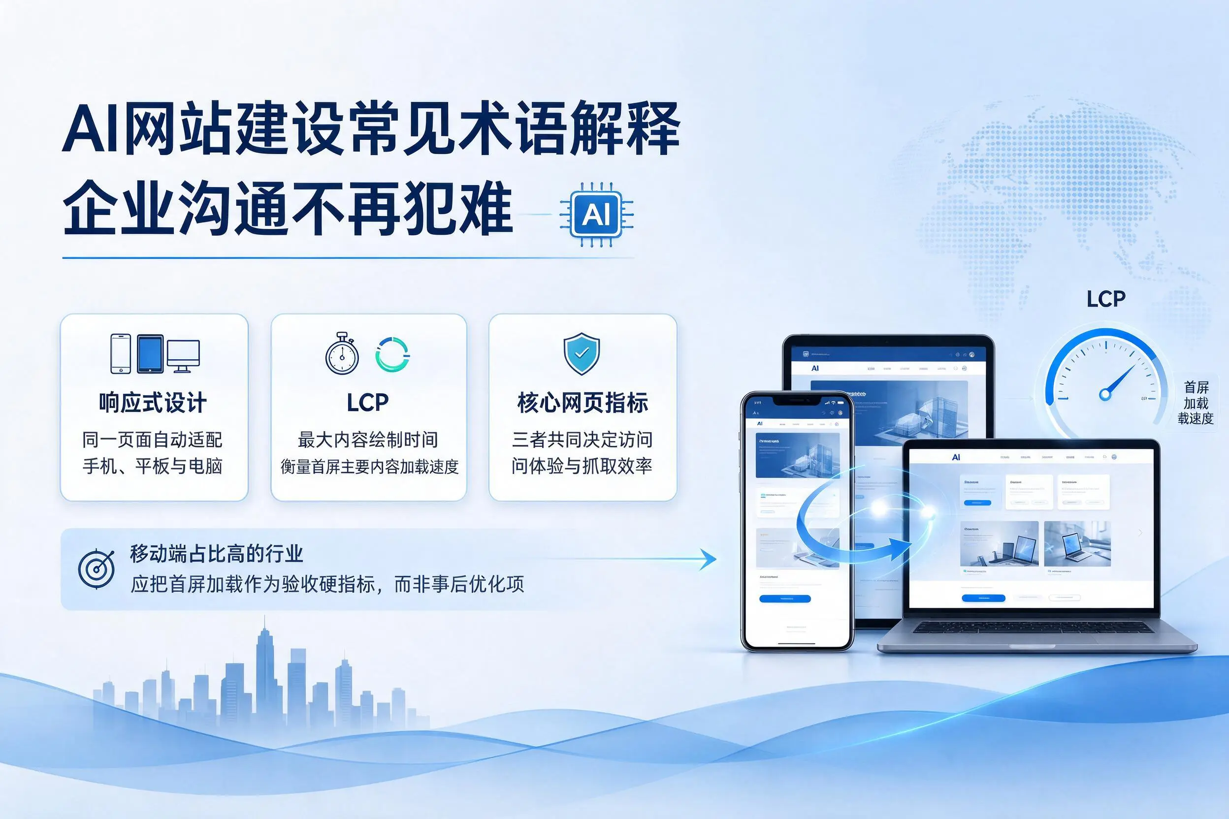 AI网站建设常见术语解释，鹰潭企业沟通不再犯难
