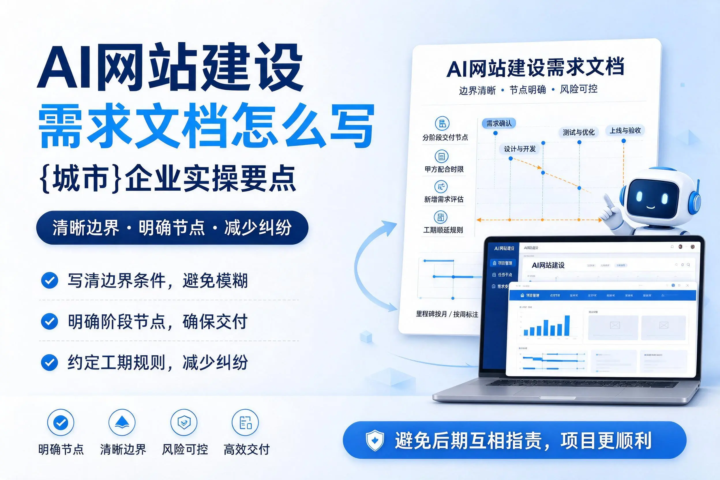 AI网站建设需求文档怎么写，鹰潭企业实操要点