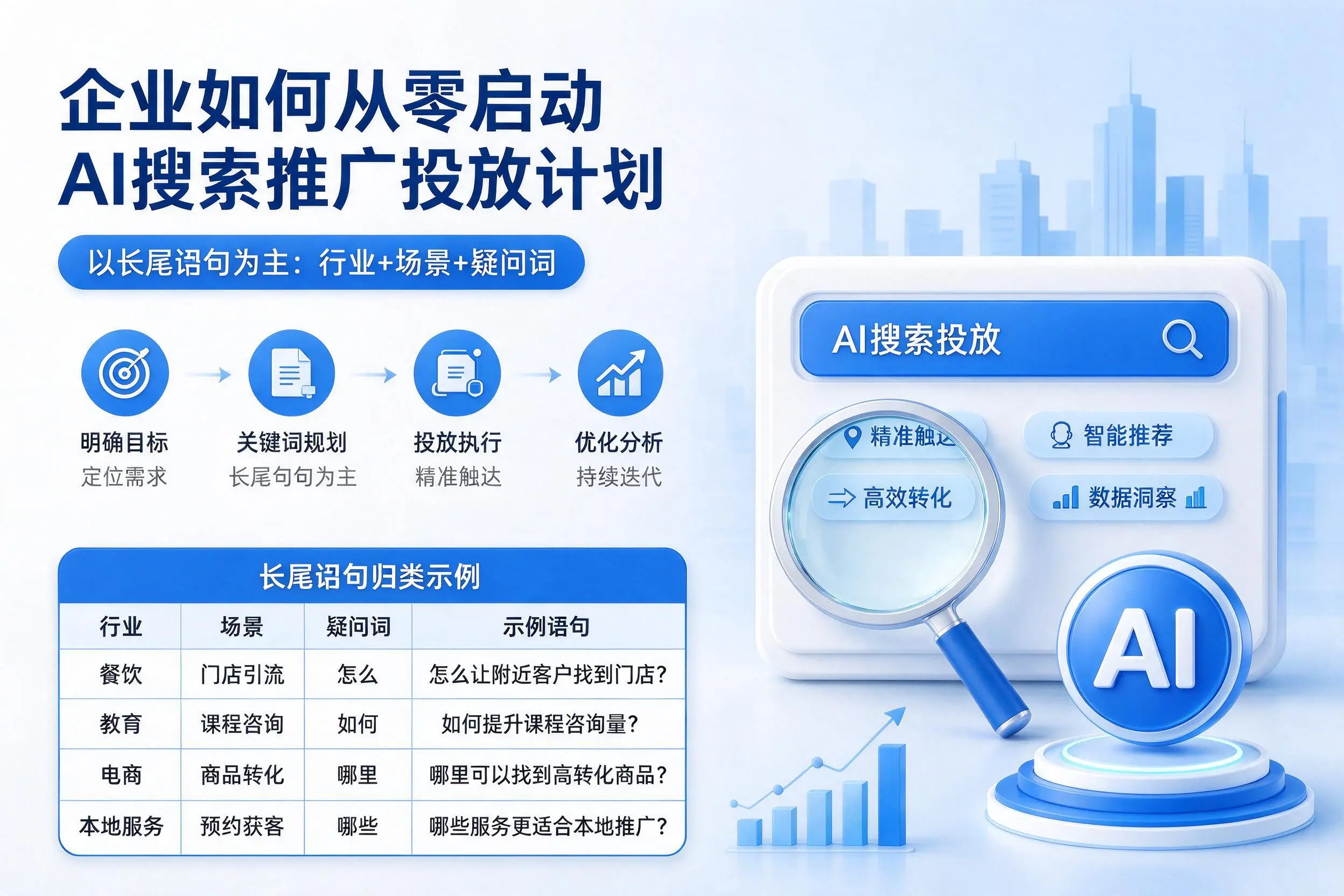 鹰潭企业如何从零启动AI搜索推广投放计划