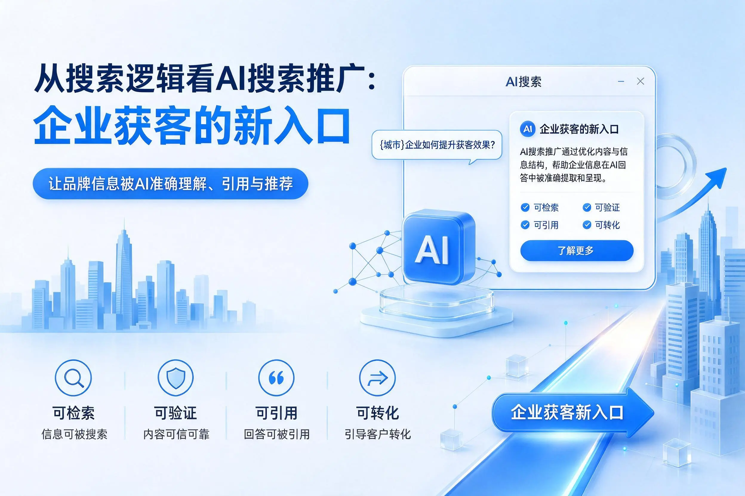 从搜索逻辑看AI搜索推广：鹰潭企业获客的新入口
